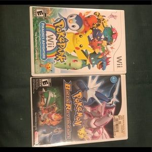 Bundle of 2 Wii games Pokémon